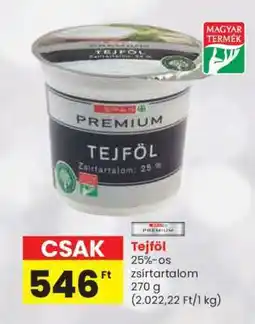 Spar Tejföl ajánlat
