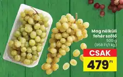 Spar Mag nélküli fehér szőlő ajánlat