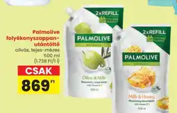 Spar Palmolive folyékony szappan-utántöltő ajánlat