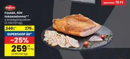 Spar Füstölt, főtt tokaszalonna ajánlat