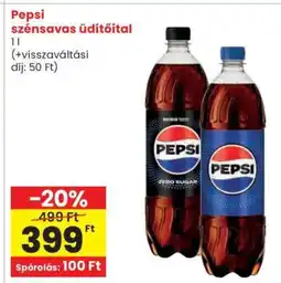 Spar Pepsi szénsavas üdítőital ajánlat