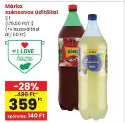 Spar Márka Szénsavas Üdítőital ajánlat