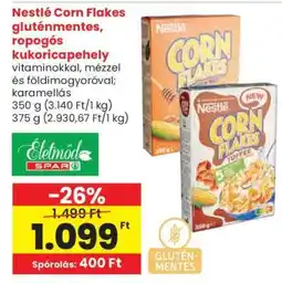 Spar Nestlé Corn Flakes gluténmentes, ropogós kukoricapehely ajánlat