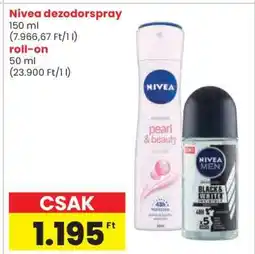 Spar NIVEA dezodorspray ajánlat