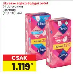 Spar LIBRESSE EGÉSZSÉGÜGYI BETÉT ajánlat