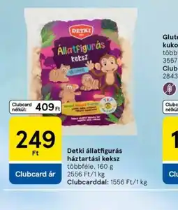 Tesco Detki állatfigurás háztartási keksz ajánlat