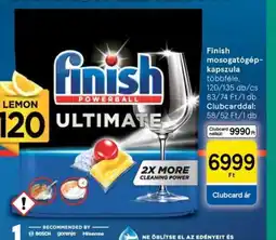 Tesco Finish mosogatgép kapszula ajánlat