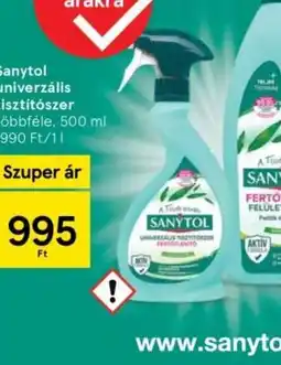 Tesco Sanytol univerzális tisztítszer ajánlat