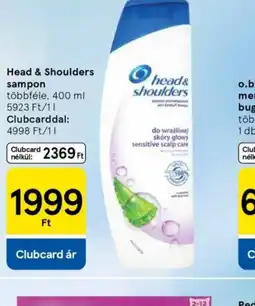 Tesco Head Clubcard 7990 Ft Shoulders sampon ajánlat