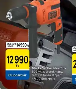 Tesco Black+Decker ütvefúr ajánlat