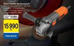 Tesco Black+Decker sarokcsiszol ajánlat