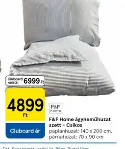 Tesco F&F Home ágyneműhuzat szett ajánlat