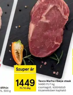 Tesco Tesco Marha ribeye steak ajánlat
