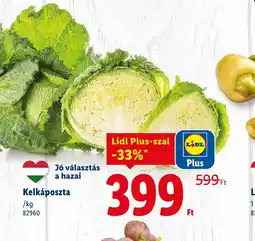 Lidl Kelkáposzta ajánlat