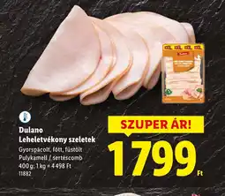 Lidl Dulano Leheletvékony szeletek ajánlat