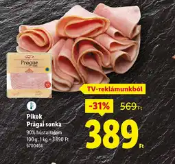 Lidl Pikok Prágai sonka ajánlat