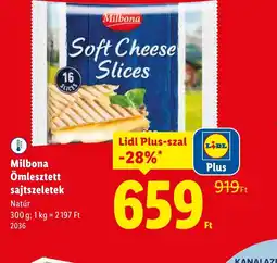 Lidl Milbona Ömlesztett sajtszeletek ajánlat