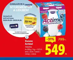 Lidl Danone Actimel ajánlat