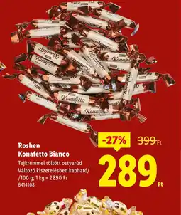 Lidl Roshen Konafetto Bianco ajánlat