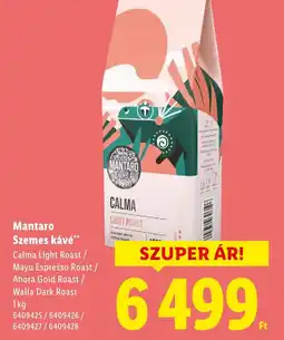 Lidl Mantaro Szemes Kávé ajánlat