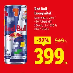 Lidl Red Bull Energiaital ajánlat