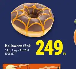 Lidl Halloween fánk ajánlat
