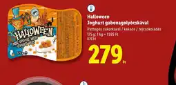 Lidl Halloween Joghurt gabonagolycskával ajánlat