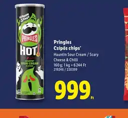 Lidl Pringles Csípős chips ajánlat