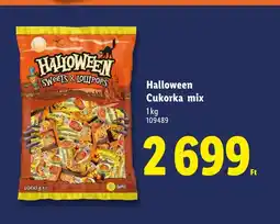 Lidl Halloween Cukorka mix ajánlat