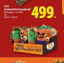 Lidl Jack Jutalalomfalat kutyáknak ajánlat
