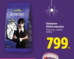 Lidl Halloween Töltött habcukor ajánlat