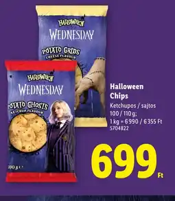 Lidl Halloween Chips ajánlat