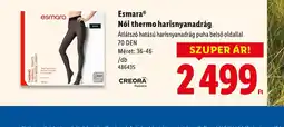 Lidl Esmara Női thermo harisnyanadrág ajánlat