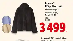 Lidl Esmara Női polárdzseki ajánlat