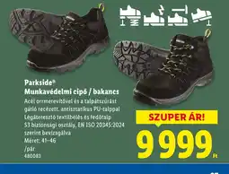 Lidl Parkside Munkavédelmi cipő / bakancs ajánlat