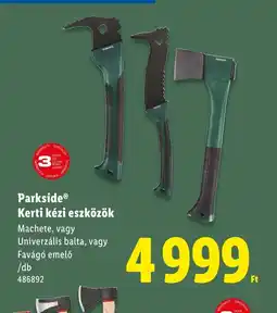 Lidl Parkside Kerti kézi eszközök ajánlat
