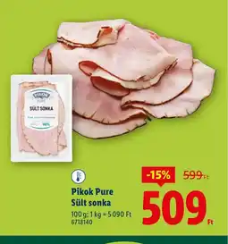 Lidl Pikok Pure Sült Sonka ajánlat