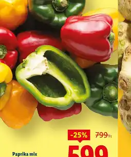Lidl Paprika mix ajánlat