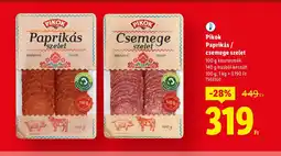 Lidl Pikok Paprikás / csemege szelet ajánlat