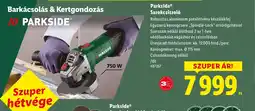 Lidl Parkside szarokciszoló ajánlat