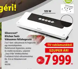 Lidl Silvercrest Kitchen Tools Vákuumos fliahegesztő ajánlat