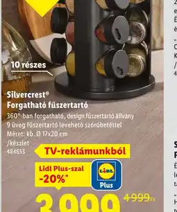 Lidl Silvercrest Forgathat fűszertart ajánlat