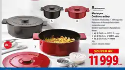 Lidl Masterpro Öntöttvas edény ajánlat