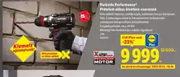 Lidl Parkside Performance Prémium akkus ütvefúr-csavaroz ajánlat