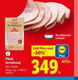 Lidl Pikok Sertéskaraj ajánlat