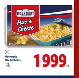 Lidl Mcennedy Mac & Cheese ajánlat
