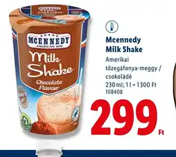 Lidl Mcennedy Milk Shake ajánlat