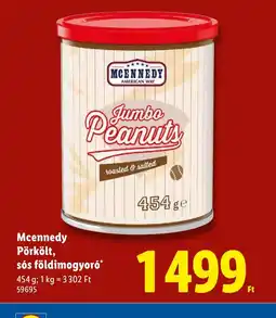 Lidl Mcennedy Pörkölt, ss földimogyor ajánlat