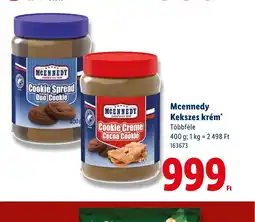 Lidl Mcennedy Kekszes krém ajánlat