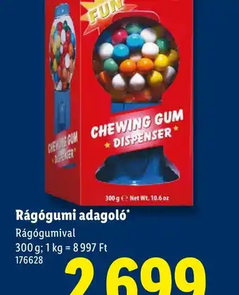 Lidl Rággumi adagol ajánlat